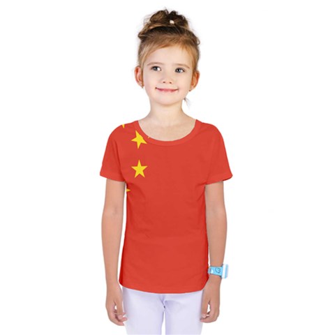 China Flag Kids  One Piece Tee by FlagGallery