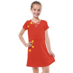 China Flag Kids  Cross Web Dress by FlagGallery