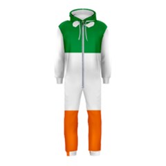 Flag Of Ireland Irish Flag Hooded Jumpsuit (kids) by FlagGallery