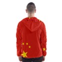 Chinese flag Flag of China Men s Hooded Windbreaker View2