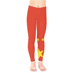 Chinese Flag Flag Of China Kids  Legging by FlagGallery