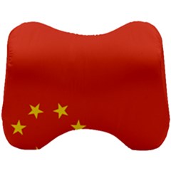 Chinese Flag Flag Of China Head Support Cushion by FlagGallery