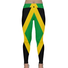 Jamaica Flag Classic Yoga Leggings by FlagGallery