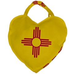 New Mexico Flag Giant Heart Shaped Tote by FlagGallery