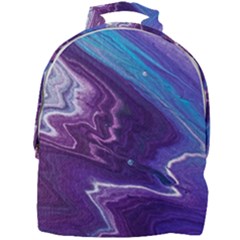 Color Acrylic Paint Art Painting Art Mini Full Print Backpack by Pakrebo