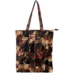 Piecesofme Double Zip Up Tote Bag by designsbyamerianna