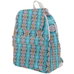 Seamless Wallpaper Pattern Ornament Top Flap Backpack by Pakrebo