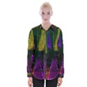 Data City Large Fiction Digital Womens Long Sleeve Shirt View1