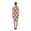 Floral Seamless Decorative Spring Classic Short Sleeve Midi Dress View2