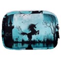 Wonderful Unicorn Silhouette In The Night Make Up Pouch (Small) View2