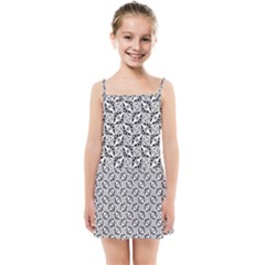 Ornamental Checkerboard Kids  Summer Sun Dress by HermanTelo