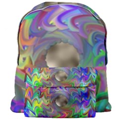 Rainbow Plasma Neon Giant Full Print Backpack by HermanTelo