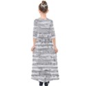 Confetti Music Art Modern Kids  Quarter Sleeve Maxi Dress View2