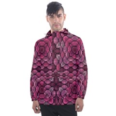 Abstract Pattern Mandala Decorative Men s Front Pocket Pullover Windbreaker by Pakrebo