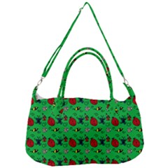 Bugs Pattern Removal Strap Handbag by snowwhitegirl