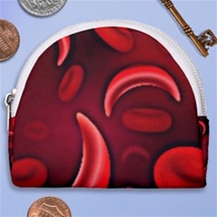 Cells All Over  Horseshoe Style Canvas Pouch by shawnstestimony