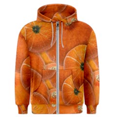 Pumpkin Halloween Fall Thanksgiving Men s Zipper Hoodie by Pakrebo