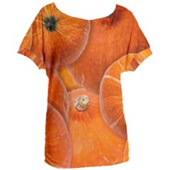 Pumpkin Halloween Fall Thanksgiving Women s Oversized Tee by Pakrebo