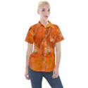 Pumpkin Halloween Fall Thanksgiving Women s Short Sleeve Pocket Shirt View1