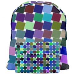 Geometric Background Colorful Giant Full Print Backpack by HermanTelo