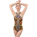 ML-C6-2 Cross Front Low Back Swimsuit View1