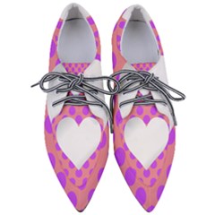 Love Heart Valentine Pointed Oxford Shoes by HermanTelo