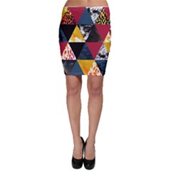 Triangles Bodycon Skirt by Sobalvarro