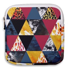 Triangles Mini Square Pouch by Sobalvarro