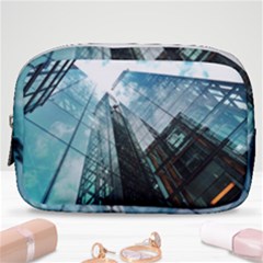 Architectural Design Architecture Building Business Make Up Pouch (small) by Pakrebo