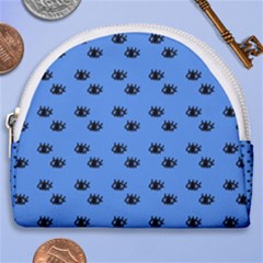 Blue Eyes Horseshoe Style Canvas Pouch by snowwhitegirl