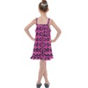 Floral To Be Happy Of In Soul And Mind Decorative Kids  Overall Dress View2