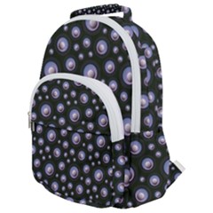 Seamless Pattern Seamless Design Rounded Multi Pocket Backpack by Simbadda