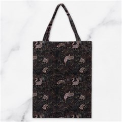 Cats Pattern Classic Tote Bag by bloomingvinedesign