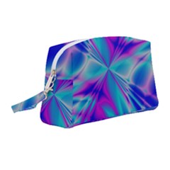 Background Design Pattern Colorful Wristlet Pouch Bag (medium) by Sudhe