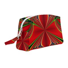 Abstract Abstract Art Fractal Wristlet Pouch Bag (medium) by Sudhe