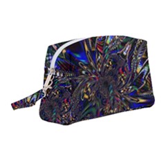 Art Design Colors Fantasy Abstract Wristlet Pouch Bag (medium) by Sudhe