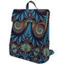 Abstract Art Fractal Creative Flap Top Backpack View1