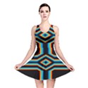 Cross Abstract Neon Reversible Skater Dress View1