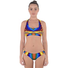 Design Color Colorful Designing Cross Back Hipster Bikini Set