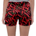 Red Chili Peppers Pattern  Sleepwear Shorts View2