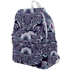 Fractal Art Artwork Design Top Flap Backpack by Pakrebo