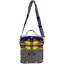 Abstract Art Artwork Digital Art Crossbody Day Bag View3