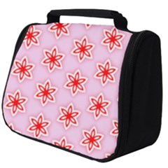 Texture Star Backgrounds Pink Full Print Travel Pouch (big) by HermanTelo