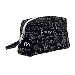 Science Albert Einstein Formula Mathematics Physics Special Relativity Wristlet Pouch Bag (medium) by Sudhe