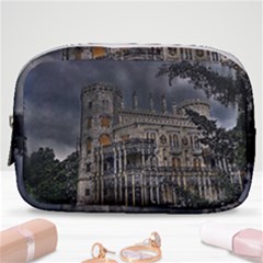 Castle Mansion Architecture House Make Up Pouch (small) by Wegoenart