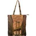 Architecture Buildings City Bridge Double Zip Up Tote Bag View1