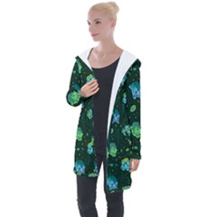 Grass Love Longline Hooded Cardigan by Mezalola