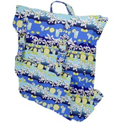 Lemonade Pattern Buckle Up Backpack by bloomingvinedesign