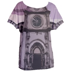 Cathedral Women s Oversized Tee by snowwhitegirl