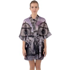 Cathedral Quarter Sleeve Kimono Robe by snowwhitegirl